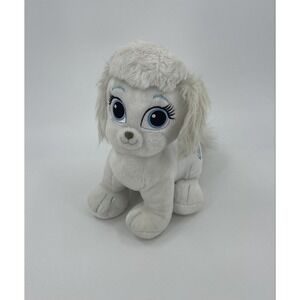 Build A Bear Disney Palace Pets Pumpkin Cinderella Dog Plush 13" White Soft Toy